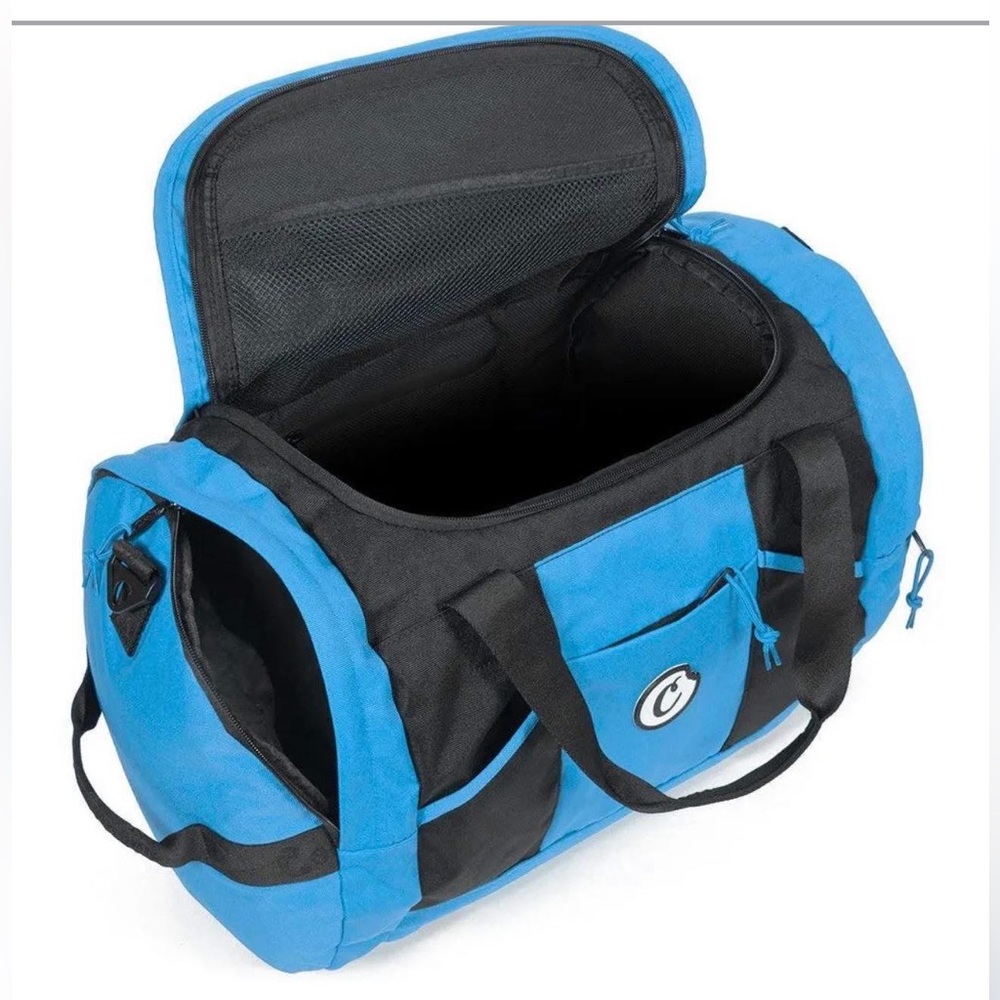 Cookies Cyclone Smell Proof Blue and Black Men's Duffel Bag